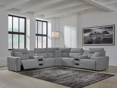 ModMax II - Salt And Pepper - Reclining Sectional