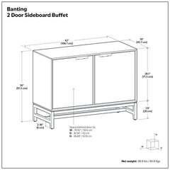 Banting - Door Sideboard Buffet