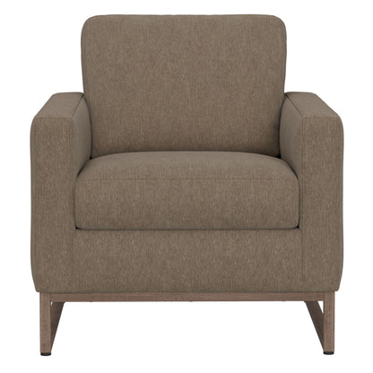Accent Chair With Track Arm Design