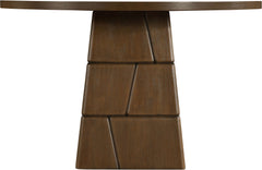 Tavio - 48" Oak Veneer And Solid Wood Dining Table
