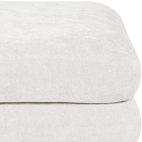 Stellar - Chenille Fabric Upholstered Modular Modular Ottoman