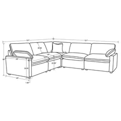 Hollander - Power Reclining Sectional