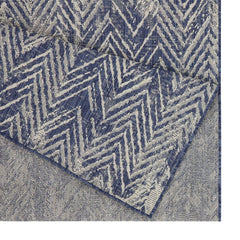 Sunshine - 5'3" X 7'3" Indoor & Outdoor Polypropylene Area Rug - Blue