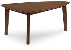 Lyncott - Brown - Occasional Wood Table Set (Set of 3)