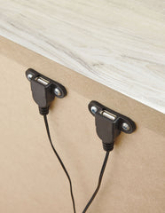 Bellaby - One Drawer Night Stand - Whitewash