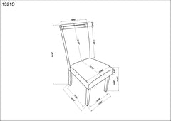 Hazel - Side Chair (Set of 2) - Wired White