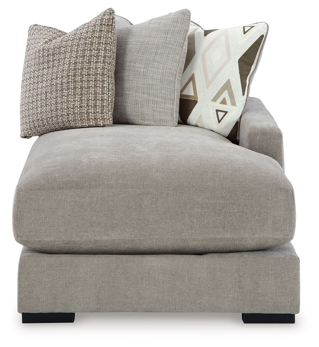 Aslan Court - Raf Corner Chaise - Pebble