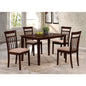 Samuel - Dining Table - Espresso & Microfiber