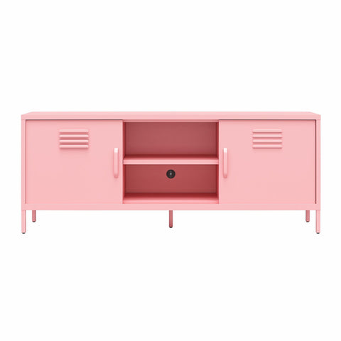 Cache - Locker Style TV Stand For TVs Up To 65" - Pink