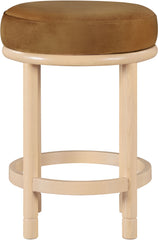 Monette - Counter Stool With Natural Base