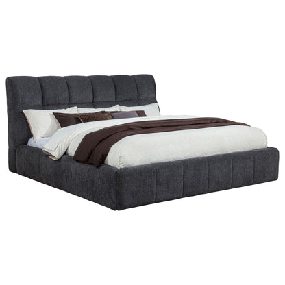 Branson - Platform Bed With Tufted Headboard