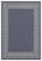 Sunshine - 5'3" X 7'3" Polypropylene Indoor, Outdoor Area Rug - Blue