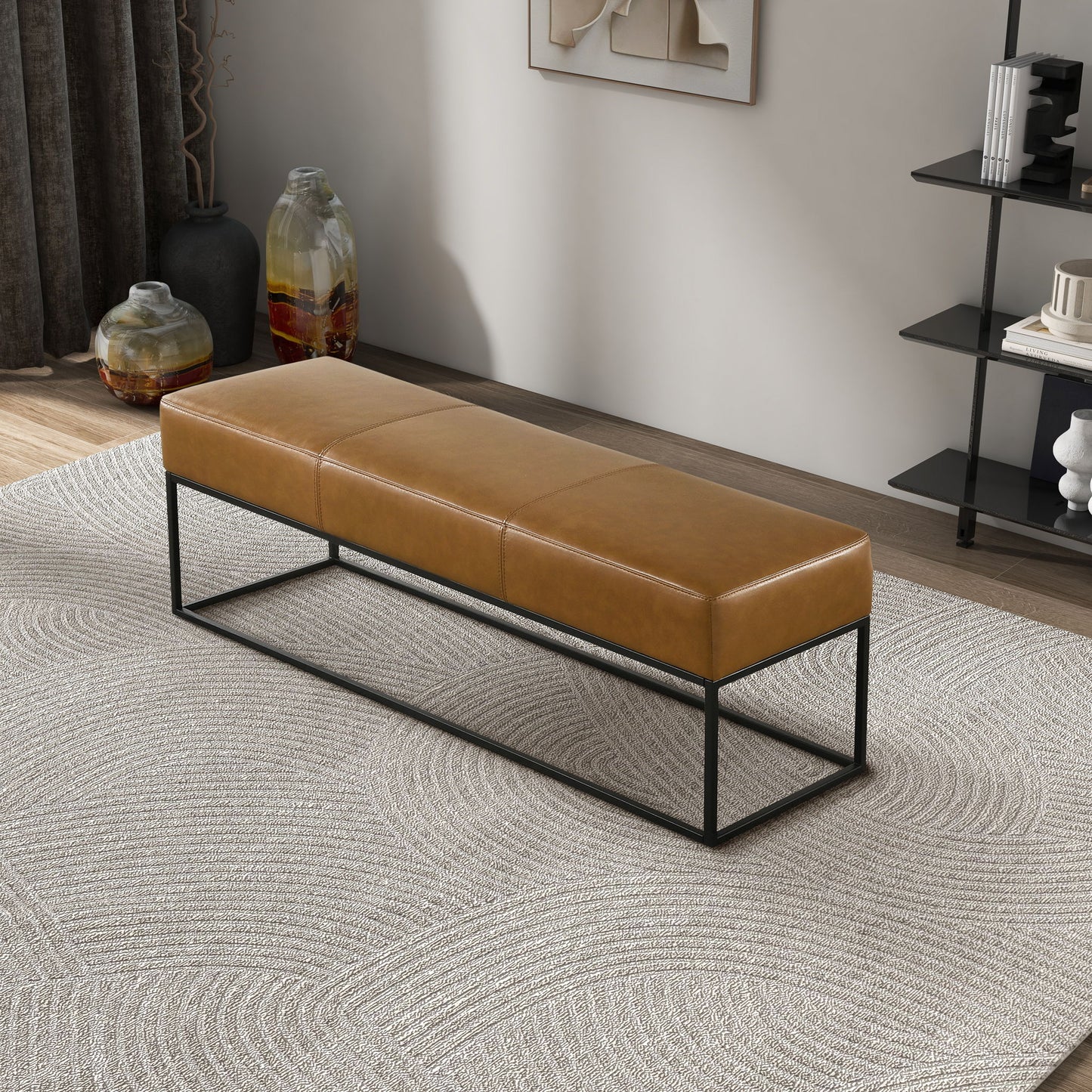 Odessa - Bench - Tan
