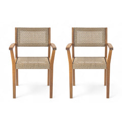 Amaris - Outdoor Dining Chair (Set of 2) - Teak