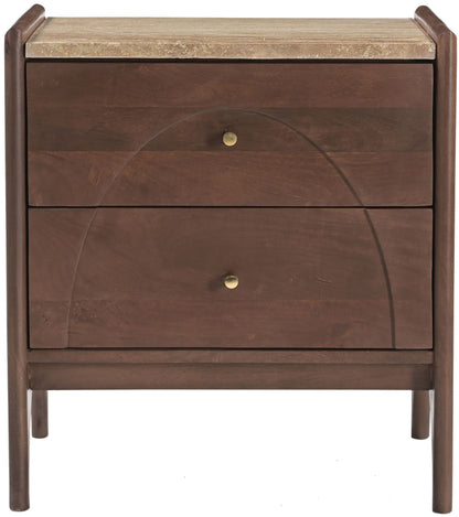 Veya - 22" Mango Wood Nightstand