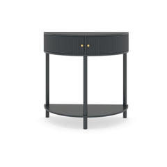Demi Lune - Console Table With 2 Storage Drawers