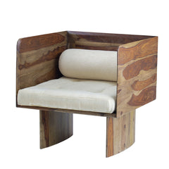 Wooden Sofa - Brown