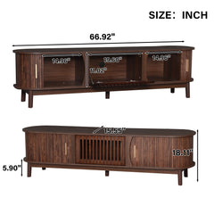 TV Stand, Entertainment Center With Storage