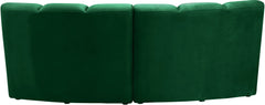 Infinity - 2 Piece Velvet Modular Sectional