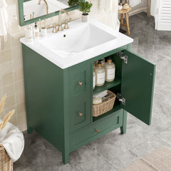 Bathroom Vanity With Storage, Removable Dividers