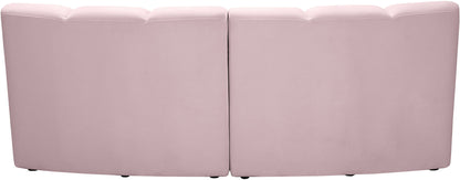 Infinity - 2 Piece Velvet Modular Sectional