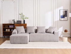 Combined 3 Seater Sofa With 4 Pillows