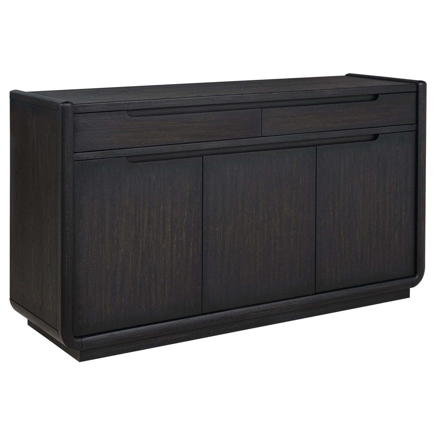 Bangor - 2 Drawer Dining Sideboard Server - Black