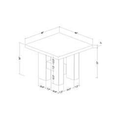 Mikha - Bar Table And Bar Stool