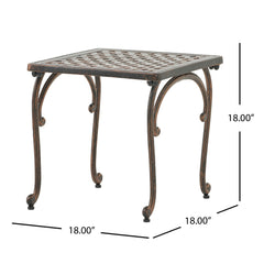 Laughlin - Traditional Style Cast End Table Set - Antique Espresso