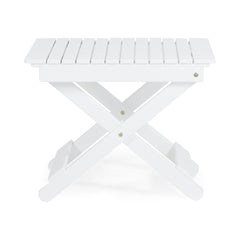 Outdoor Folding Wooden Side Table