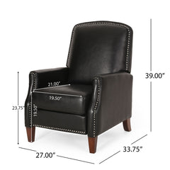 Recliner Chair With Rivets