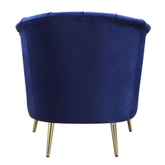 Eivor - Chair - Blue Velvet