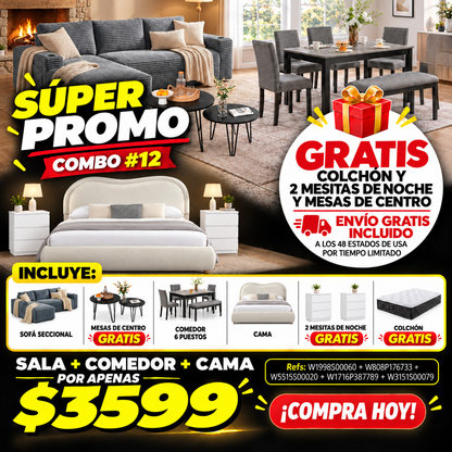 48-COMBO #12 CASA COMPLETA 3599