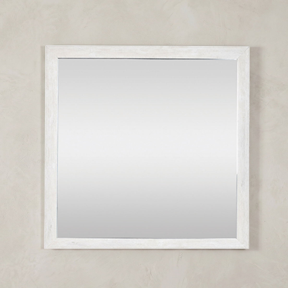 Denver - Square Mirror - Natural / Rustic
