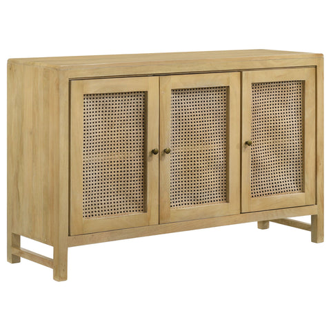 Ashton - 3 Door Accent Cabinet - Natural