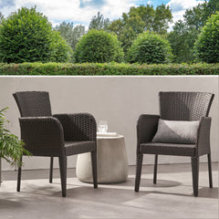 Anaya - Outdoor Wicker Dining Armchair (Set of 2)