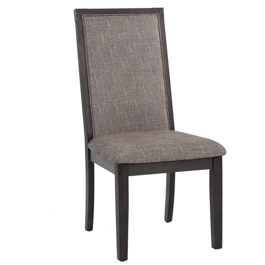 Upholstered Dining Chairs (Set of 2) - Gray - Fabric