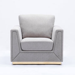Valin - Chair - Gray Linen