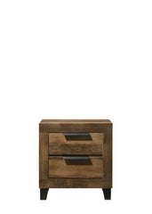 Morales - Nightstand - Rustic Oak