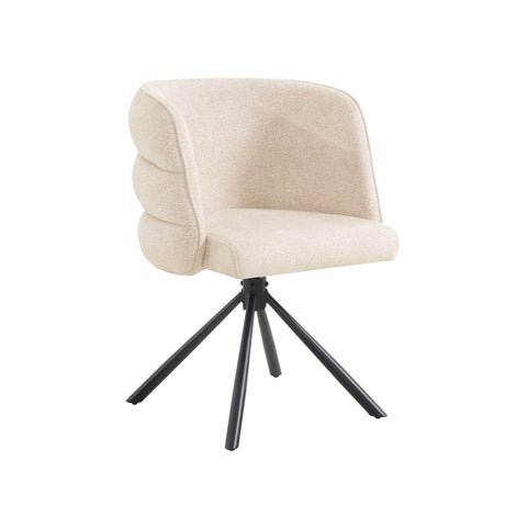 270 Degree Swivel Upholstered Desk Chairs (Set of 2)