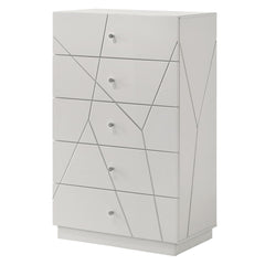Esther - Chest - White / Silver