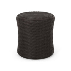 Olivo - Patio Table Outdoor Side Table - Dark Brown