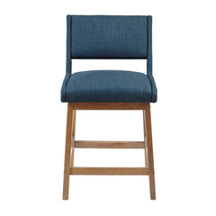 Boomerang - Dining Counter Stool Cushion - Navy