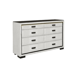 Isaiah - 5 Piece Bedroom Set With TV Lift-LED, Speakers And Fireplace