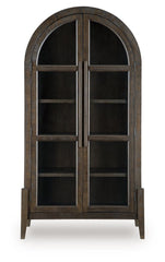 Benhall - Accent Cabinet - Dark Brown