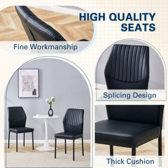 Luxury Simple Chair With Metal Leg