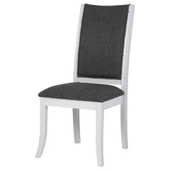 Tyler Pearl - Upholstered Dining Side Chair (Set of 2) - Taupe