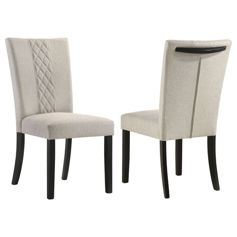 Modoc - Upholstered Dining Side Chair (Set of 2) - Beige