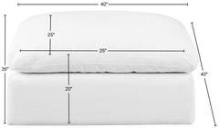 Comfy - Linen Ottoman