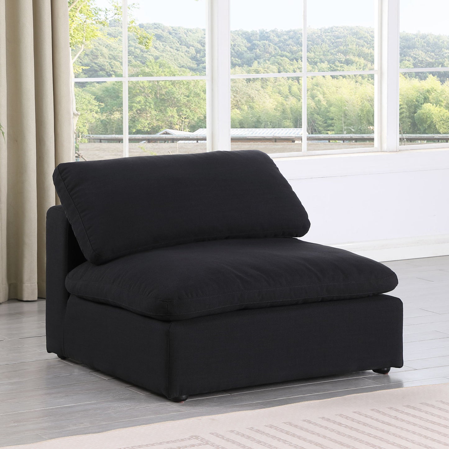 Comfy - Linen Armless Chair